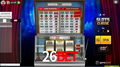 Descubra o Mundo do Cassino Online com 26bet